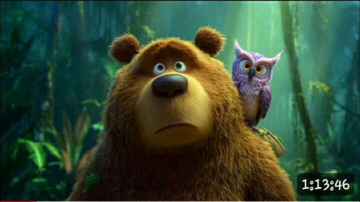 follow me_Full Movie in English 🎬 From Forest to City_ A Bear_s Journey 🎬 Animate Family Adventure