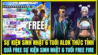 (Free Fire) QUÀ FREE SỰ KIỆN SINH NHẬT 6 TUỔI GÓI ĐỒ SIÊU ĐẸP, HÉ LỘ LỊCH SỰ KIỆN SINH NHẬT 6 TUỔI