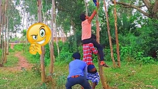 TRY TO NOT LAUGH CHALLENGE ต้องดูวิดีโอตลกใหม่ 2020_by fun sins।village boy comedy video।ep27