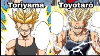 Toriyama & Toyotaro art style