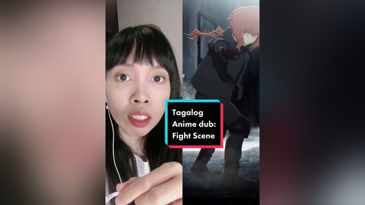 duet with  tagalog fight scene quick VO. these are so fun animetok animeph voiceactor tagalogdub