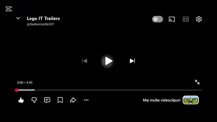 The official trailer of the cartoon, Lego Animation, IT in language Romanian 🇷🇴