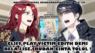 Edith Hampir Mati, Cliff Malah Jadi Bulol - Not Your Typical Reincarnation Story || Recap Manhwa
