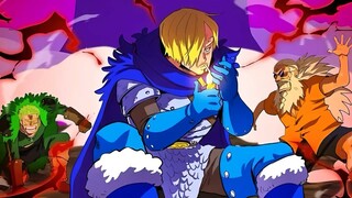 Sanji Memancarkan Haoshoku Nya !!!