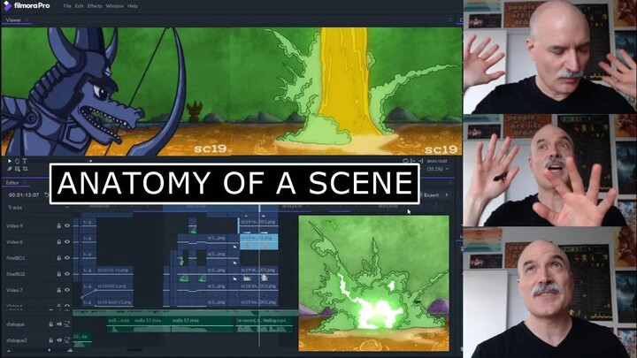 Anatomy of a scene - 13 minute animation masterclass!