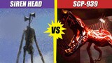 Siren Head vs SCP-939 | SPORE