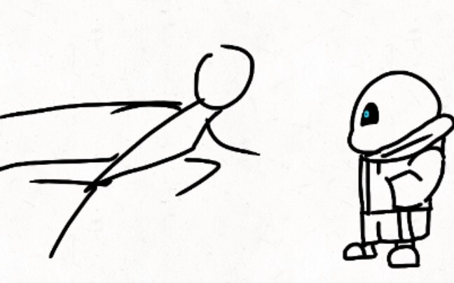 How to defeat Sans with tricks and slides