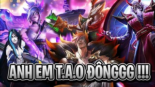 ĐỘI HÌNH LẤY T.H.Ị.T ĐÈ NGƯỜI CỦA NHÀ VÔ ĐỊCH | TUY YẾU NHƯNG ANH EM ĐÔNGGGGG !!!