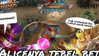 jadi gak berasa di alice😭😭!! - mobile legends bang bang