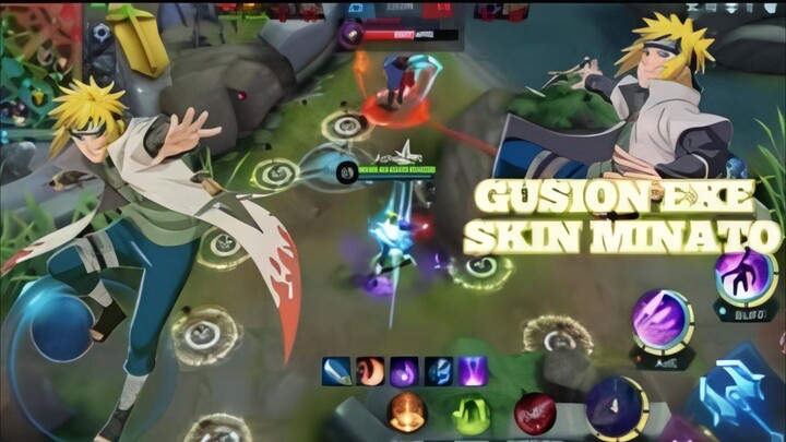 SII GUSION PAKE SKIN MINATO GAK COCOK BANGET [MOBILE LEGENDS]