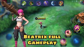 Beatrix full gameplay + Build 2021 | Mobile Legends | Pinoy Gaming Channel