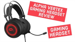 Tzumi Alpha Vertex/Titan Gaming Headset (Review) LED Headset Alpha Headset review