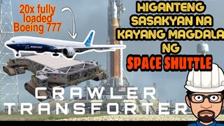 HIGANTENG GAWA NG TAO NA KAYANG DALHIN ANG BIGAT NG SPACE SHUTTLE/CRAWLER TRANSFORTER