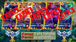 5 Man AFK TROLL! 😂 | We Let AI Play Our Accounts in RANKED! (You Won't Believe What They Do!! 🤯)