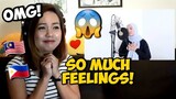 First Reaction to AINA ABDUL - Pangako Sayo | Filipino Singer living in Malaysia Reacts