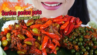 PEDAS TERNIKMAT 🔥, SARDEN PEDAS PETE, TUMIS LEUNCA TERI | EATING SOUNDS