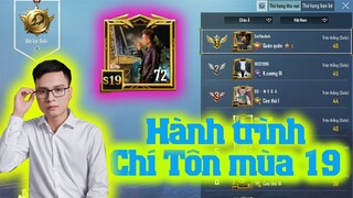 PUBG Mobile | Hành Trình Leo TOP SEVER Mùa 19 Của Mạnh CFM