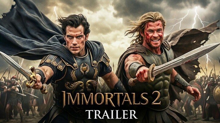Immortals 2 (2026) - Henry Cavill, Chris Hemsworth, Dwayne Johnson - Concept Tra