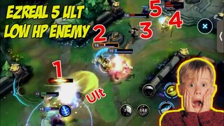 Ezreal 5 Man Low Hp Ultimate Auto Penta? | LoL Wild Rift Best Moment Episode 1