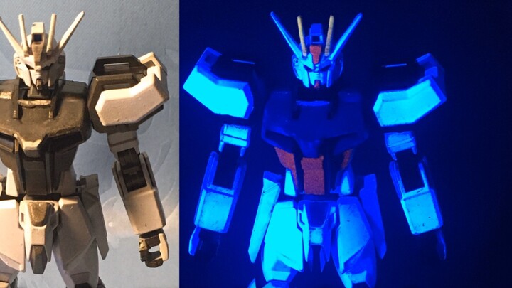 [Color-changing Model Play #1] The first one on the Internet! Color-changing Strike! Two colors for 