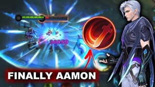 AAMON IS FINALLY HERE | AAMON BEST BUILD | MOBILE LEGENDS