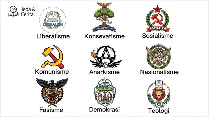 9 Ideologi Dunia yang paling berpengaruh.