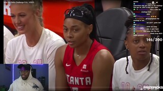 JuJuReacts To WNBA ALL-STAR SKILLS CHALLENGE