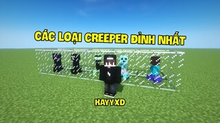 MOD CÁC LOẠI CREEPER MỚI NHẤT*TRIỆU HỒI CÁC CREEPER CỰC ĐỈNH