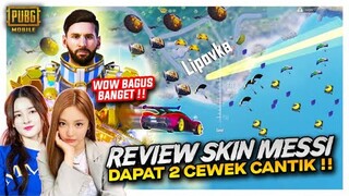 REVIEW SKIN MESSI MALAH DAPAT 2 CEWEK CANTIK SEKALIGUS , LANGSUNG DAPAT INSTAGRAMNYA - PUBG MOBILE