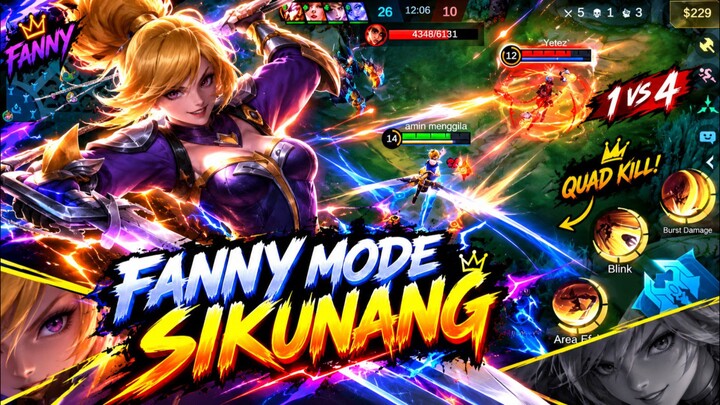 fanny mode ezzz  sikunang mlbb
