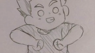 Volleyball boy's cha cha dance