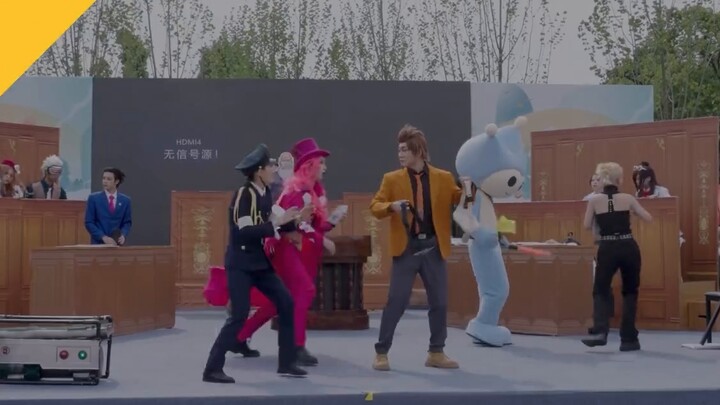 Reverse referee F1meme·cosplay stage play character display