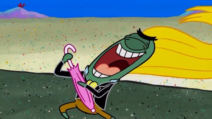 Chaodi's commentary: Mr. Krabs lied that he was Patrick's little conscience, just to get the delicio