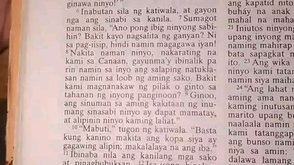 Pang Araw Araw na Talata Genesis 44:10-15