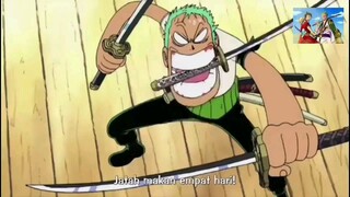 BEGINI REAKSI LUFFY,ZORO DAN SANJI KALAU MELIHAT MONTER