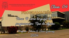 Sesion 04 - Programacion