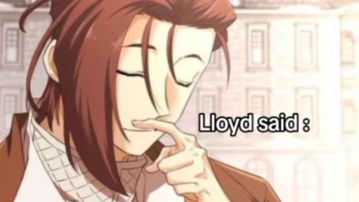 lord Lloyd. uang itu penting 😎😎