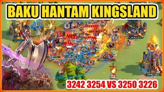 BAKU HANTAM WAR KINGSLAND SOC 3242 3254 VS 3250 3226 ROK !!