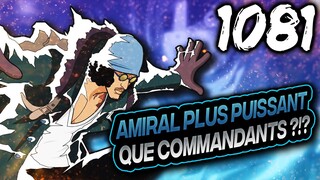 LA PUISSANCE D'AOKIJI ET LE PLAN DE BARBE NOIRE ! | One Piece 1081 Analyse