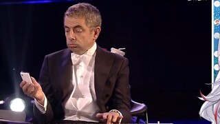 Japanese natural girl watched "Mr. Bean's performance at the 2012 London Olympics"