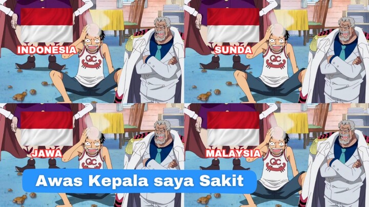 Luffy Sakit 😢 || Parodi 4 Bahasa