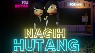 menghindari penagih hutang