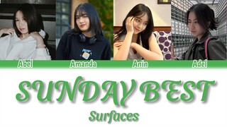 Surfaces - Sunday Best | Cover by Amanda JKT48, Abel, Nastasia Adeline, Anin (Ai Cover)
