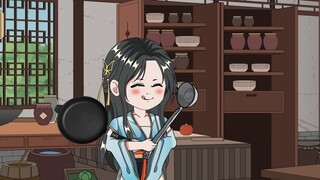 [Animasi Patung Pasir] Dewa Koki Ikan Asin: Episode 3 Naihe tidak memiliki budaya di perutnya, tapi 