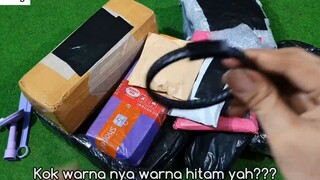 SERBA UNGU!!! UNBOXING MISTERI PAKET PILIHAN TEAM #5 4