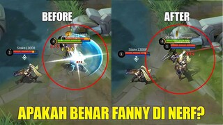 APAKAH FANNY BENAR-BENAR DI NERF?!? ATAU HANYA NGE BUG?!? MOBILE LEGENDS