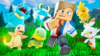 Catching EVERY Starter Pokemon in Minecraft!