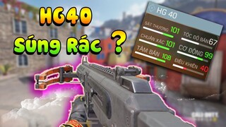 Call of Duty Mobile VN |Chế Tác HG40 Full Cơ Động Phong Cách Chó Điên