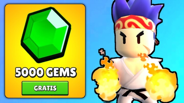 CARA DAPET 5000 GEMS GRATIS DI STUMBLE GUYS!? BURUAN COBA!