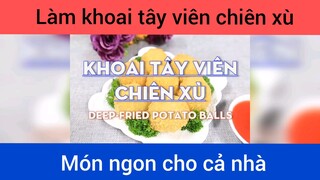 Khoai tây viên chiên xù